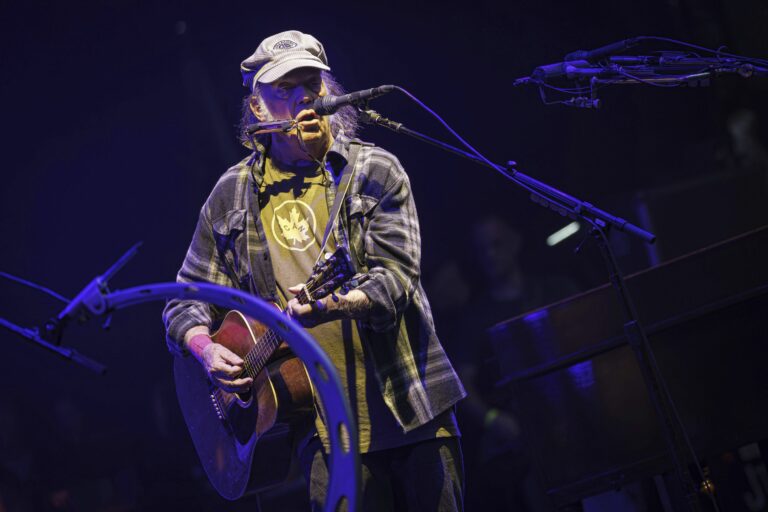 Neil Young à l’Adidas Arena
